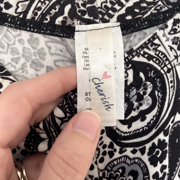 Cherish 70s Inspired Flare Leg Pants - Picture 4 of 5